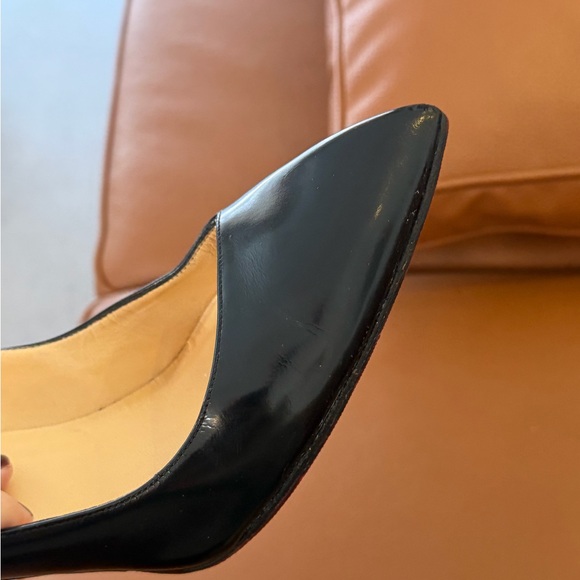 Christian Louboutin Black and Red Stiletto Heels - Picture 10 of 11